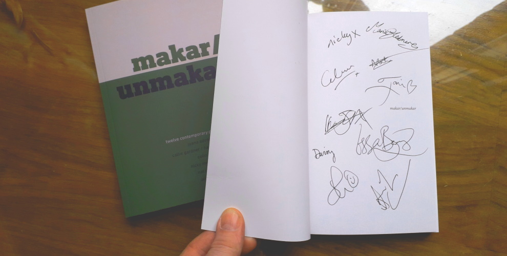 makar / unmakar by tapsalteerie duncan lockerbie